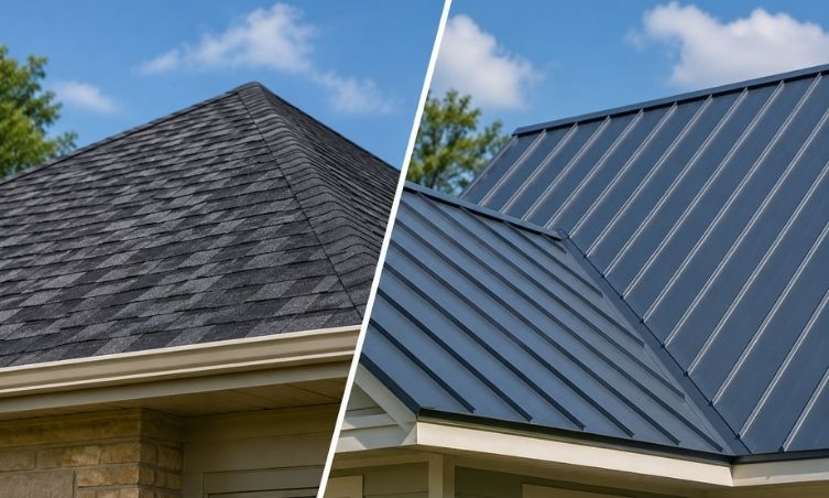 metal & shingle