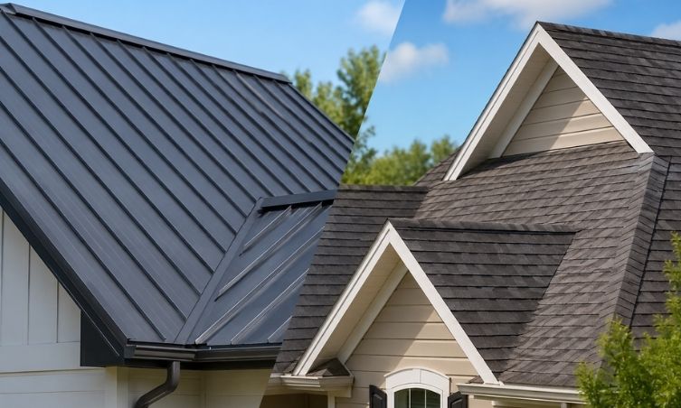 metal & shingle